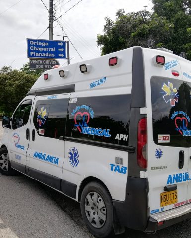 ambulancias en colombia